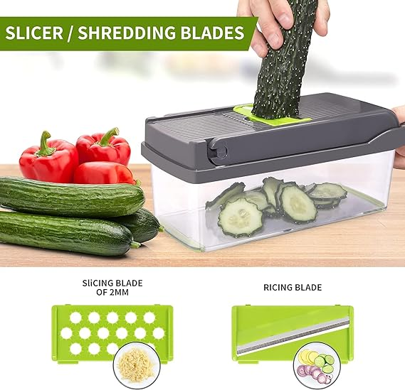 Vegetable Cutter Chopper and Slicer
